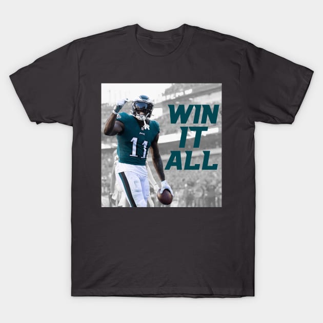 Win It All - 2022 Philadelphia Eagles T-Shirt by Fishy Beats